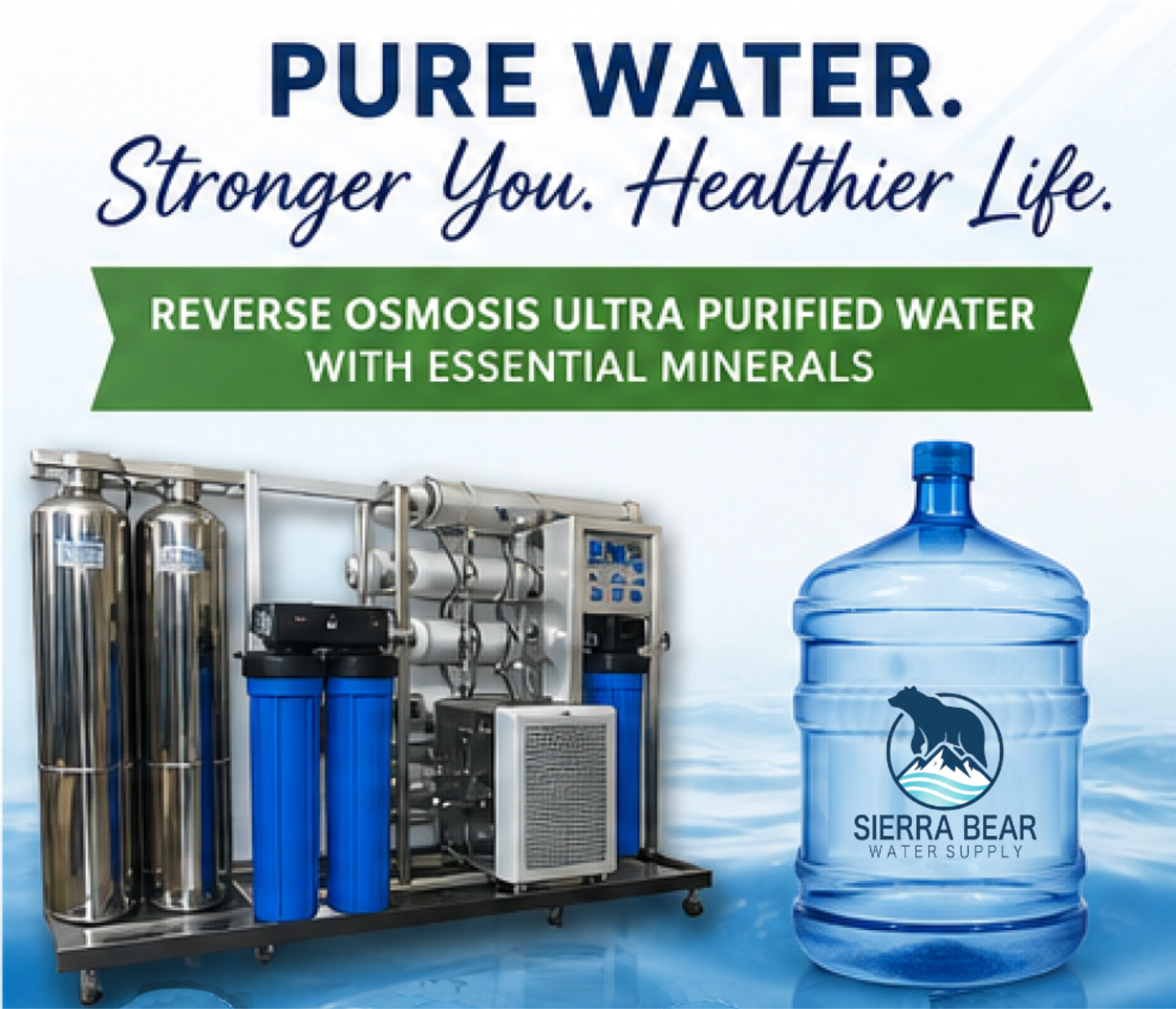 Sierra Bear Water supply